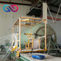 GRP FRP Fibre-Glass Vessel Winding Machine